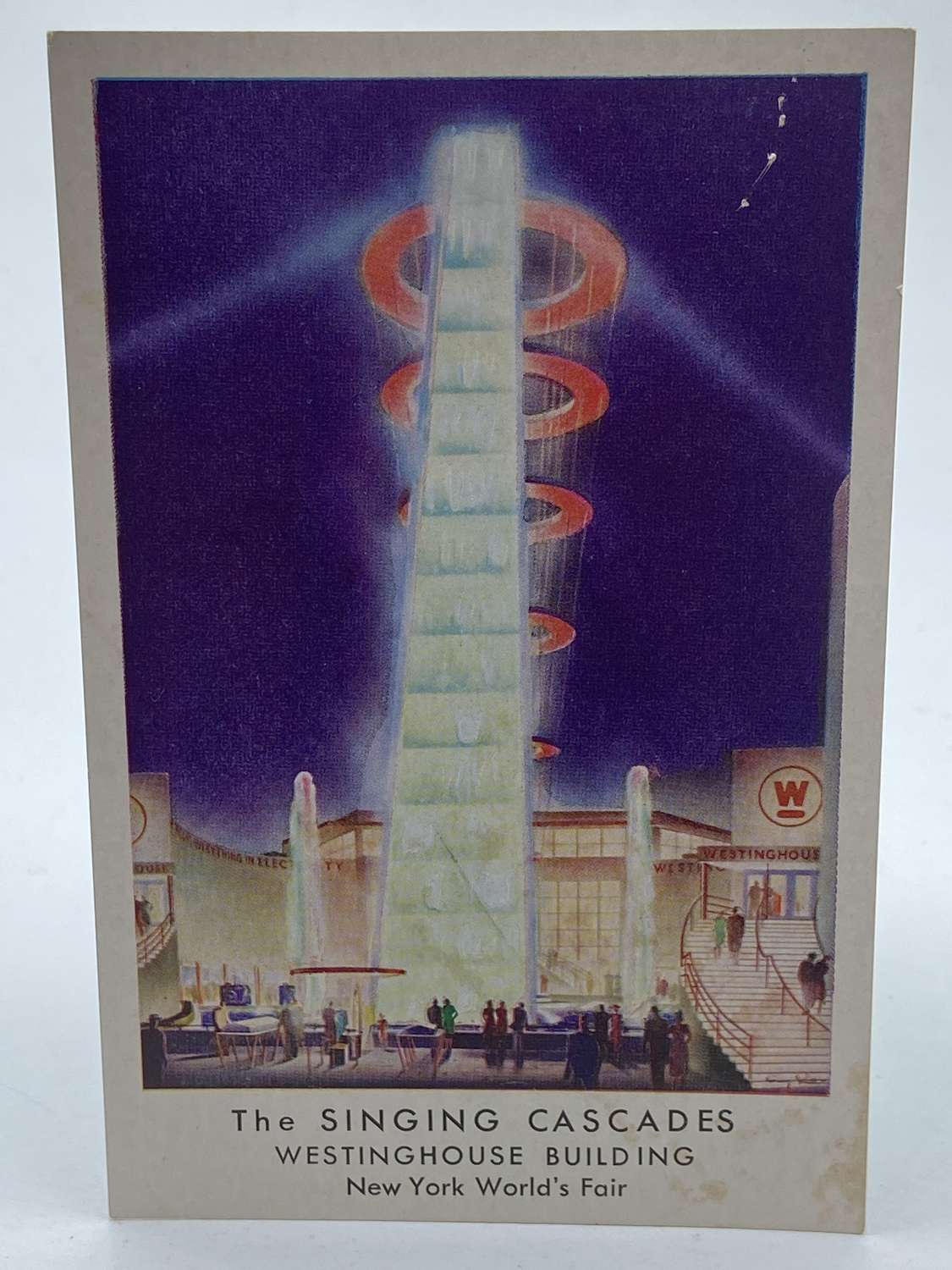 WW2 WESTINGHOUSE BUILDING New York World's Fair Postcard