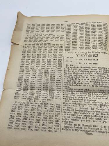 Boer War German Official Journal Royal Government of Dusseldorf 1902