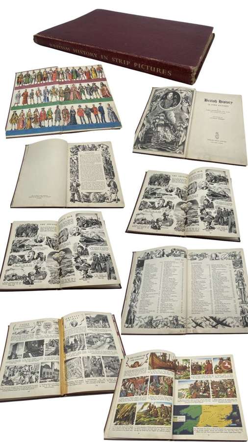 British History In Strip Pictures, James Mainwaring Hardback 1st Ed