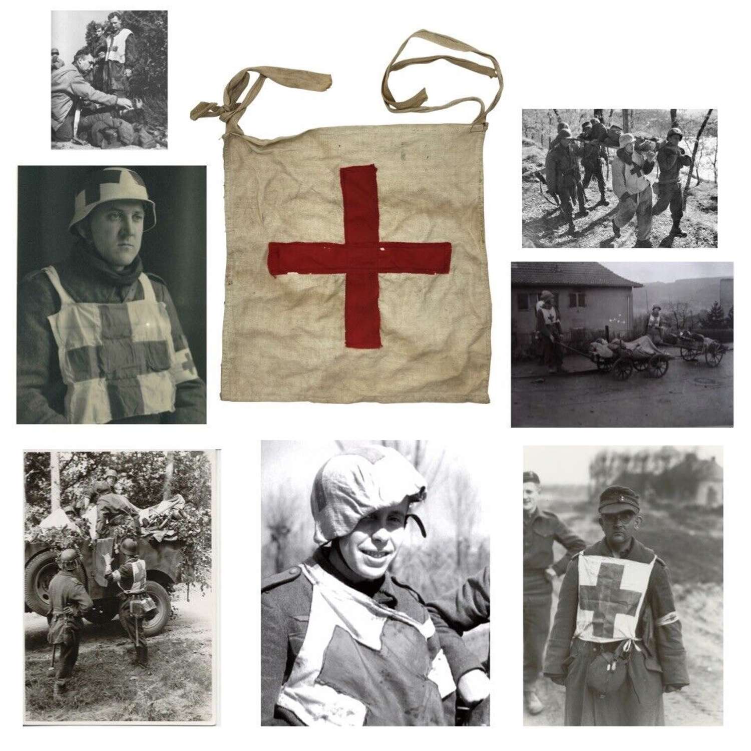 WW2 German Sanitäter Medical Recognition Identification Vest