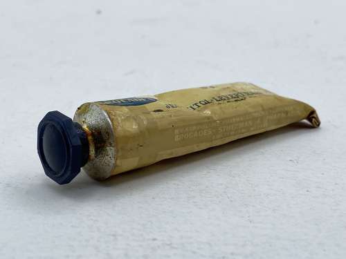 WW2 Dutch Netherlands Brocades Liver Tear Ointment Unused Tube
