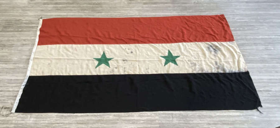 Syrian Conflict United Arab Republic 1958-61 Large Gov Military Flag