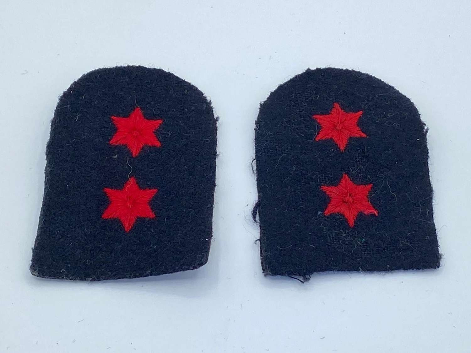 WW2-Post WW2 British Sea Cadets Issue SCC M Able Cadet 2 Star Patches