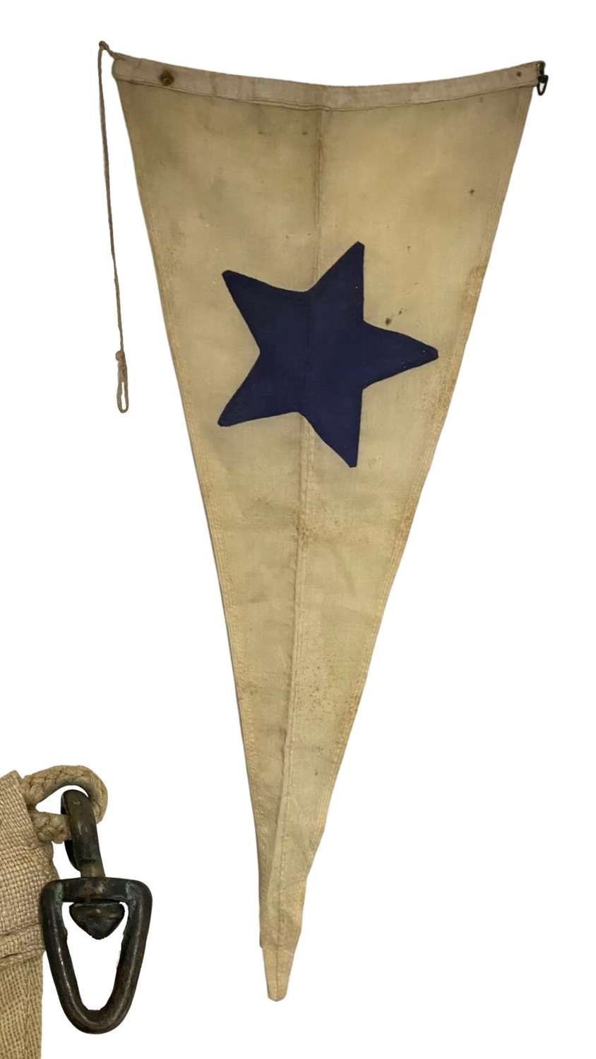 WW1 1910s British White Star Line/ Blue Star Line Ship Flag