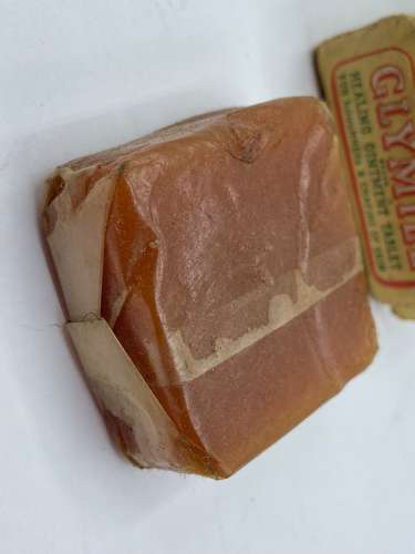 WW2 British Home Front Pharmaceutical Glymiel Healing Ointment Tablet