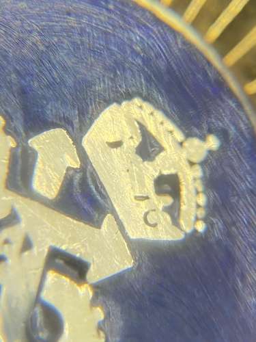 The Queens Award for Export and Technology Gold Plate & Enamel Medal