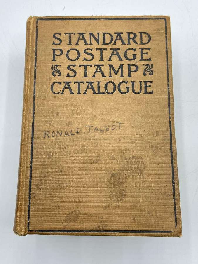 Vintage 1926 Hardcover Standard Postage & Stamp Catalogue