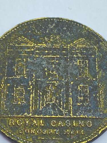Rare Antique Manchester, Royal Casino, Promenade Concert Hall Token