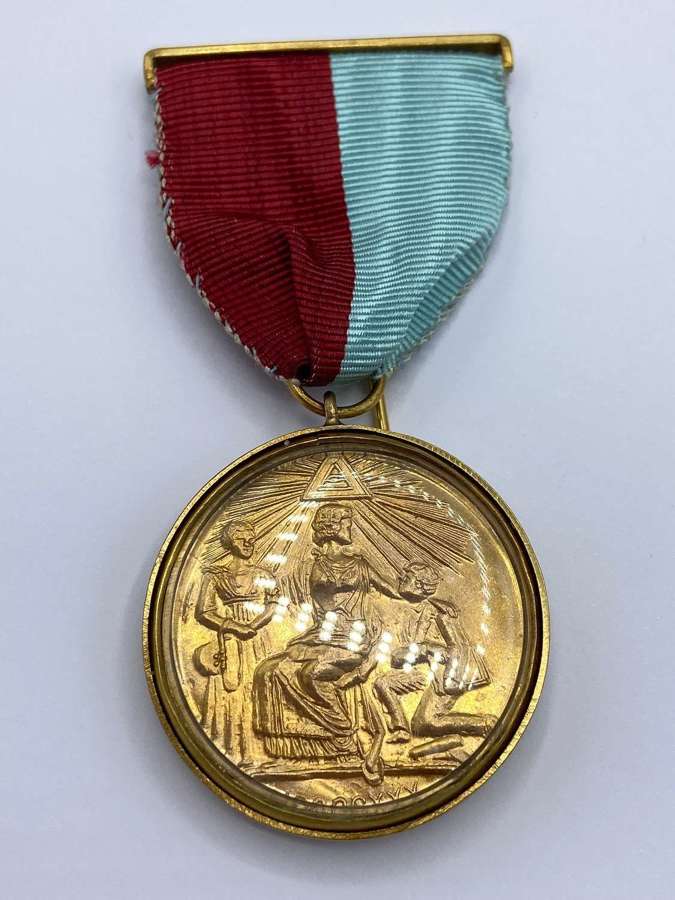 Vintage 1981-83 Charity & Benevolence Instituted Masonic Medal