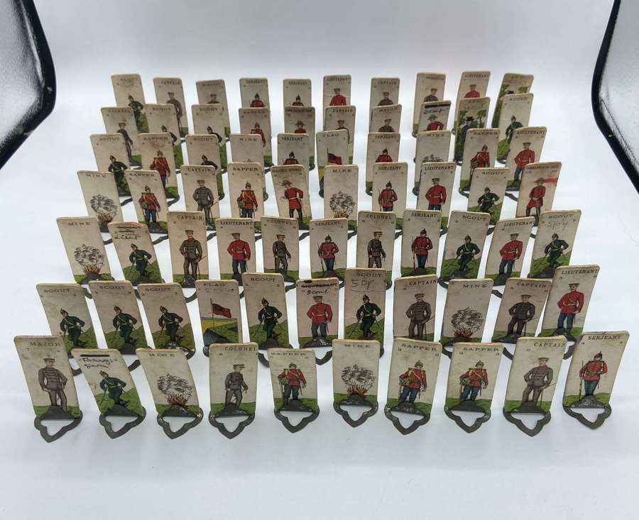 Boer War To WW1 British & French Military L’Attaque Board Game Pieces