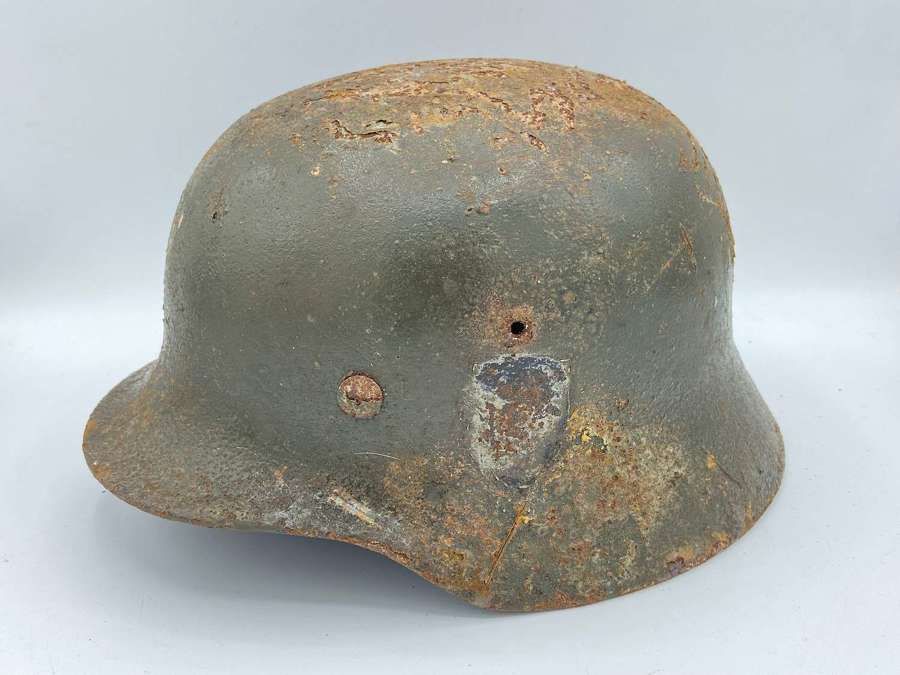 WW2 German Wehrmacht M42 Steel Helmet Shell