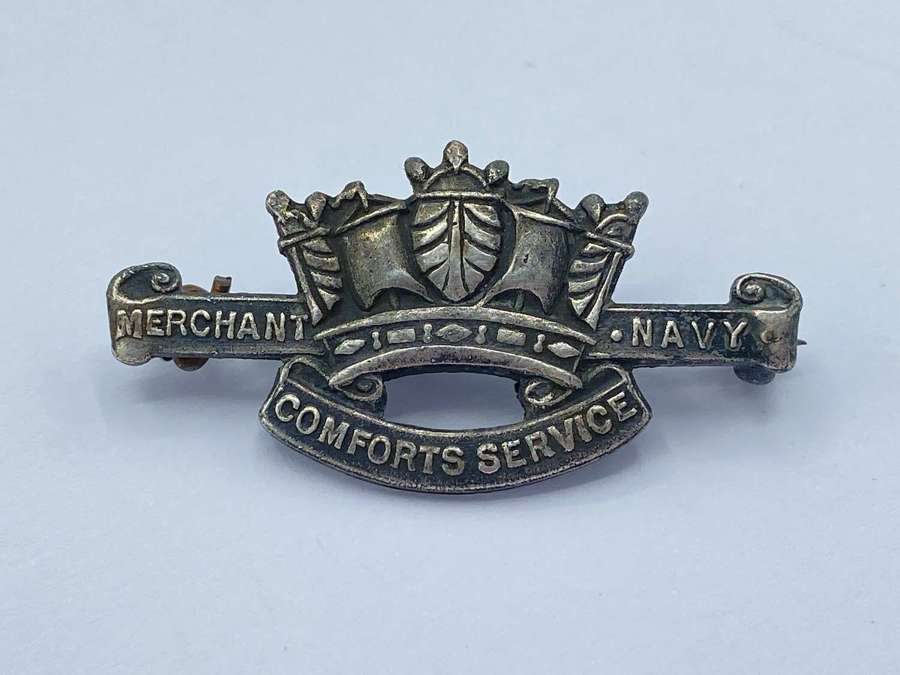 WW2 British Merchant Navy Comforts Service Membership Volunteers Badge