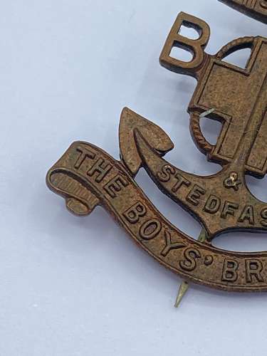 Pair Of WW2 British Boys Brigade Voluntary Uniformed Youth Badges