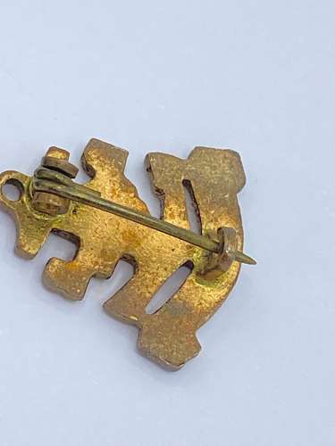 Pair Of WW2 British Boys Brigade Voluntary Uniformed Youth Badges