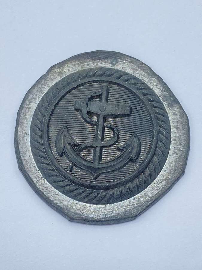 WW2 British Royal Navy Greatcoat/ Overcoat Button Manufacturing Die