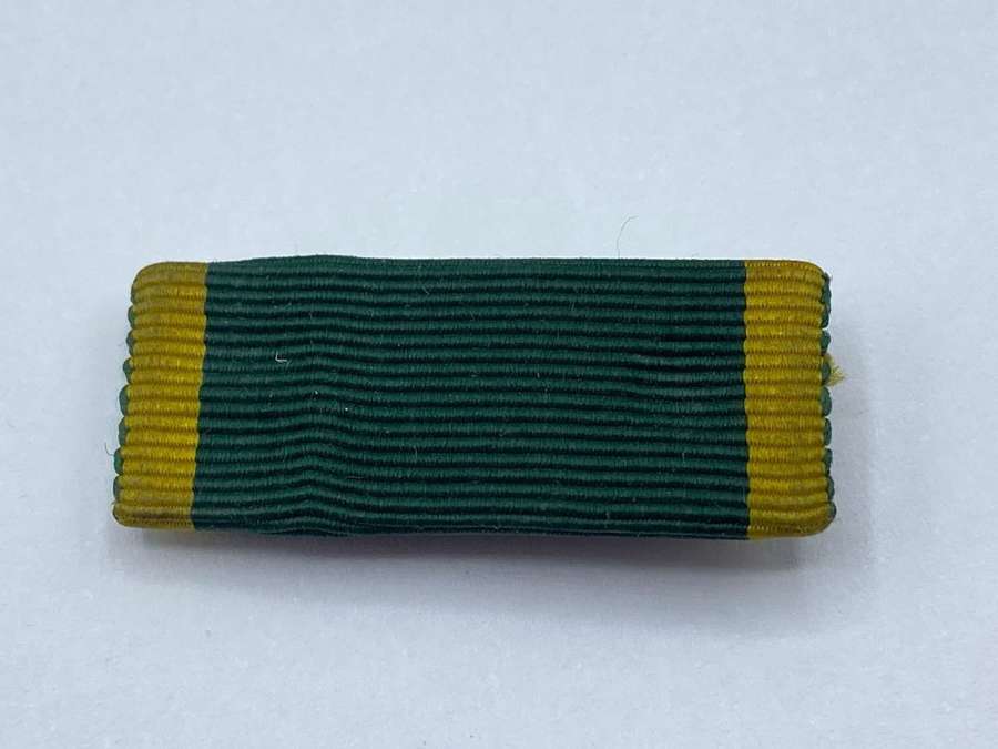 WW2 British Army Efficiency Mounted Medal Bar Badge