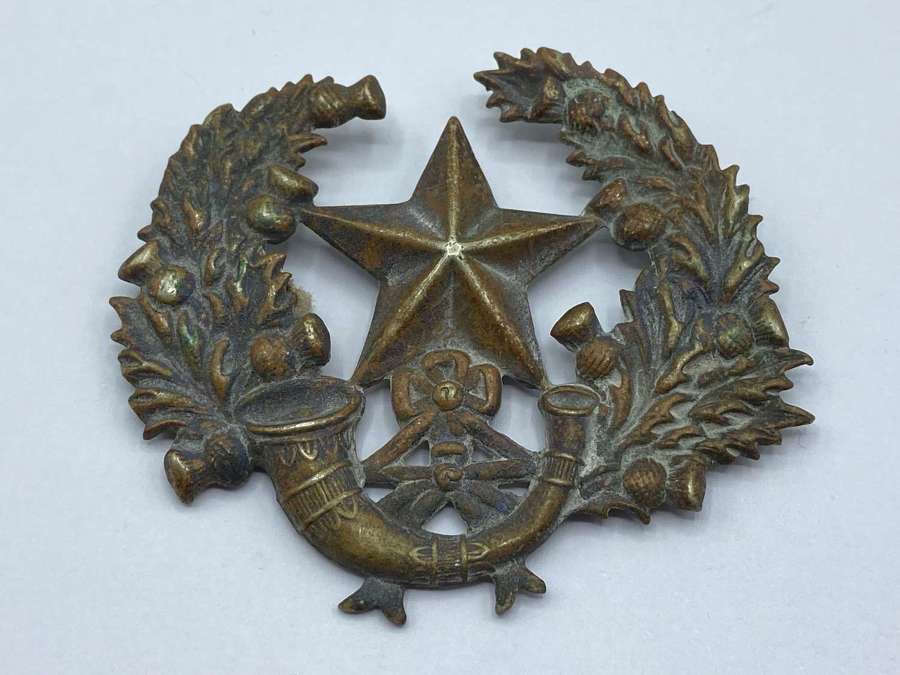 WW1 Scottish Rifles Cameronians (Scottish Rifles) Regiment Cap Badge