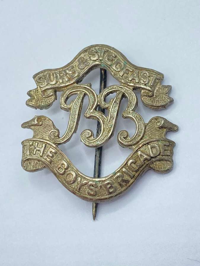 WW2 Period British Boys Brigade Voluntary Uniformed Youth Cap Badge