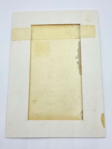 Antique 1921 St Martins Choral Society Water Colour Signed Programme