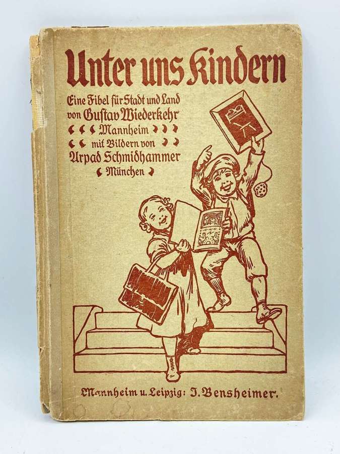 WW1 Period German Unter uns Kindern  Children’s Learning Book