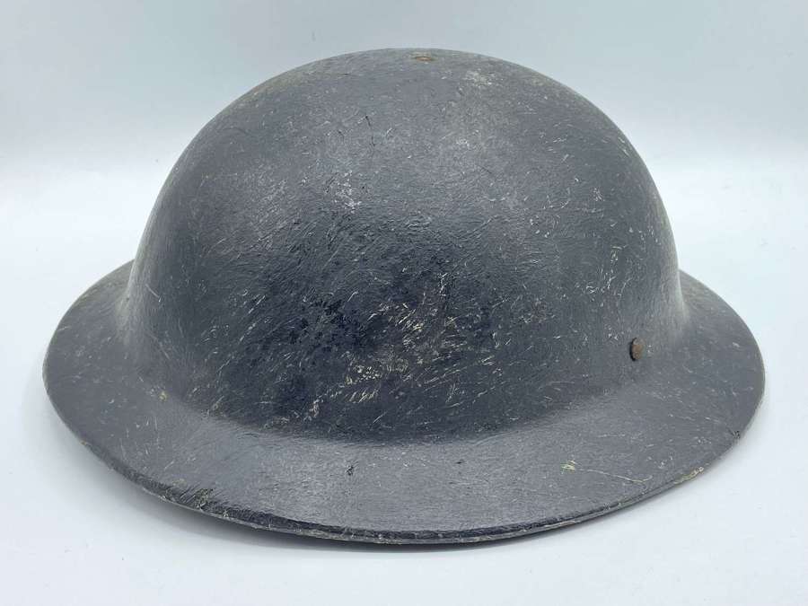 WW2 Home Front Civil Defence Plasfort Helmet, Liner & Chinstrap
