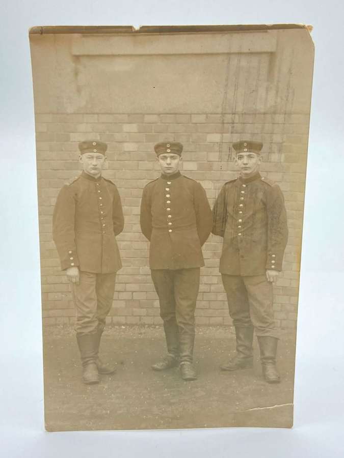 WW1 German Young Soldiers Group Photograph 1917 Rhineland