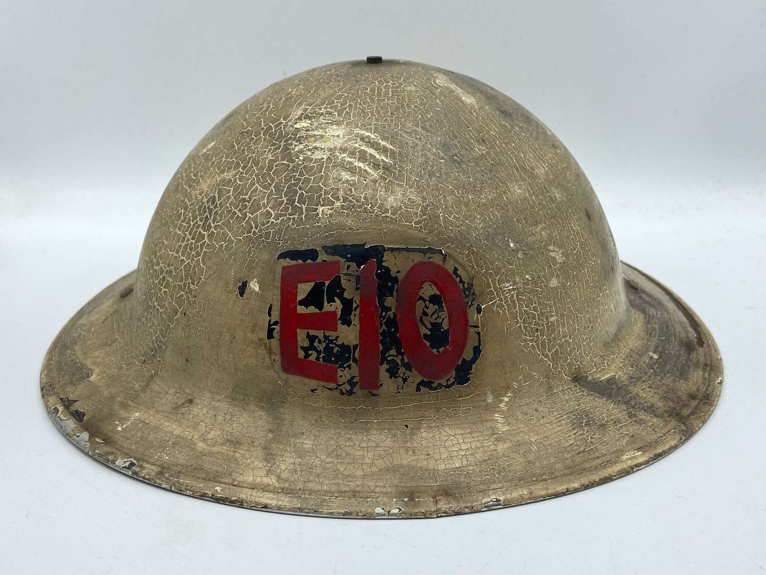 WW2 British Home Front Emergency Information Officer EIO Helmet