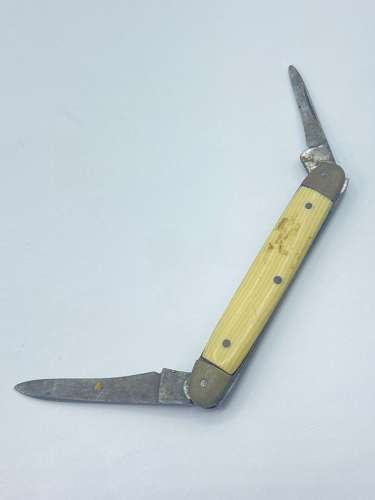 Antique 1920s Bone Handle Pocket Knife