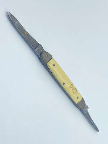 Antique 1920s Bone Handle Pocket Knife