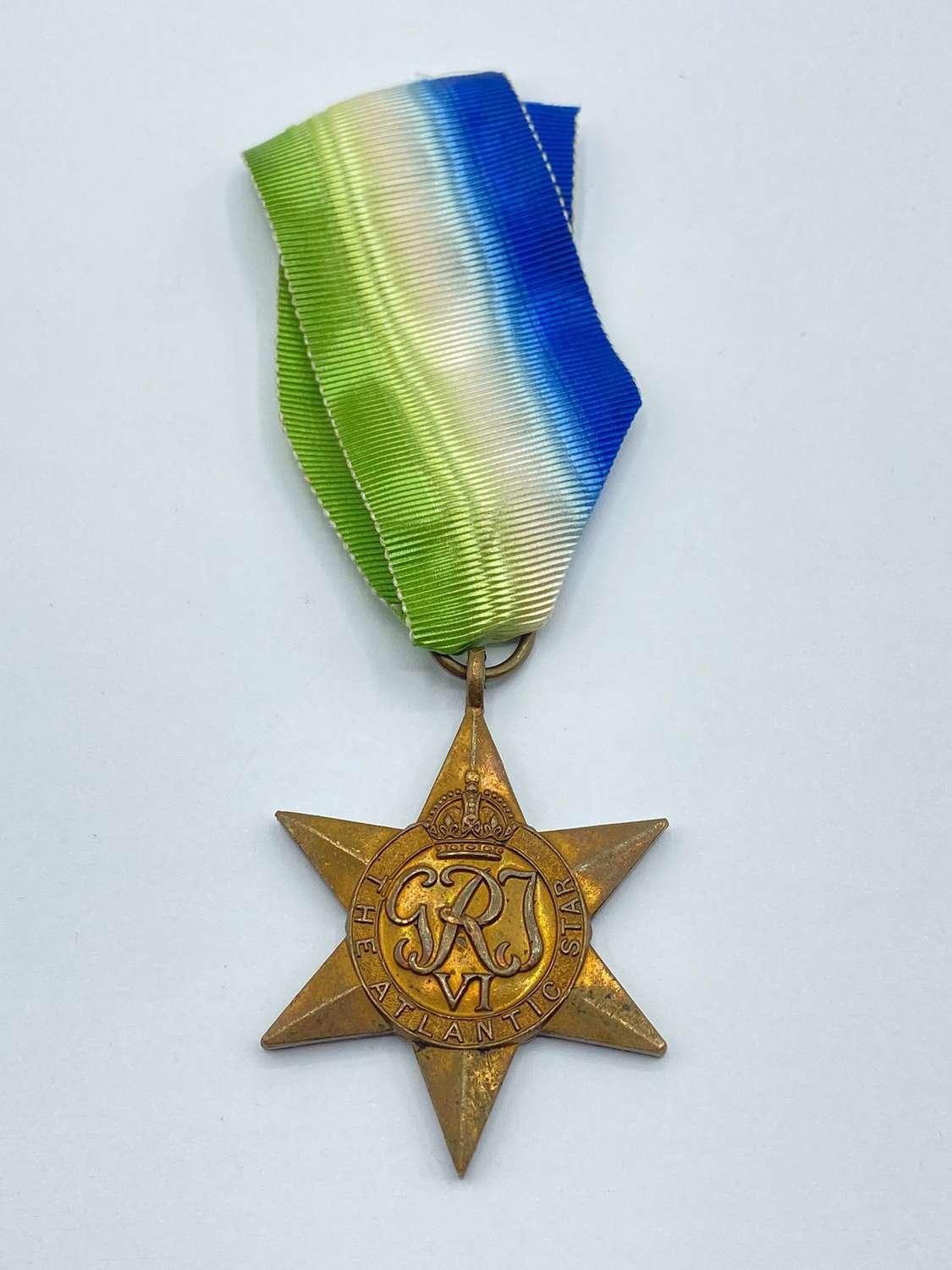 WW2 British & Commonwealth Atlantic Star Medal With Original Ribbon