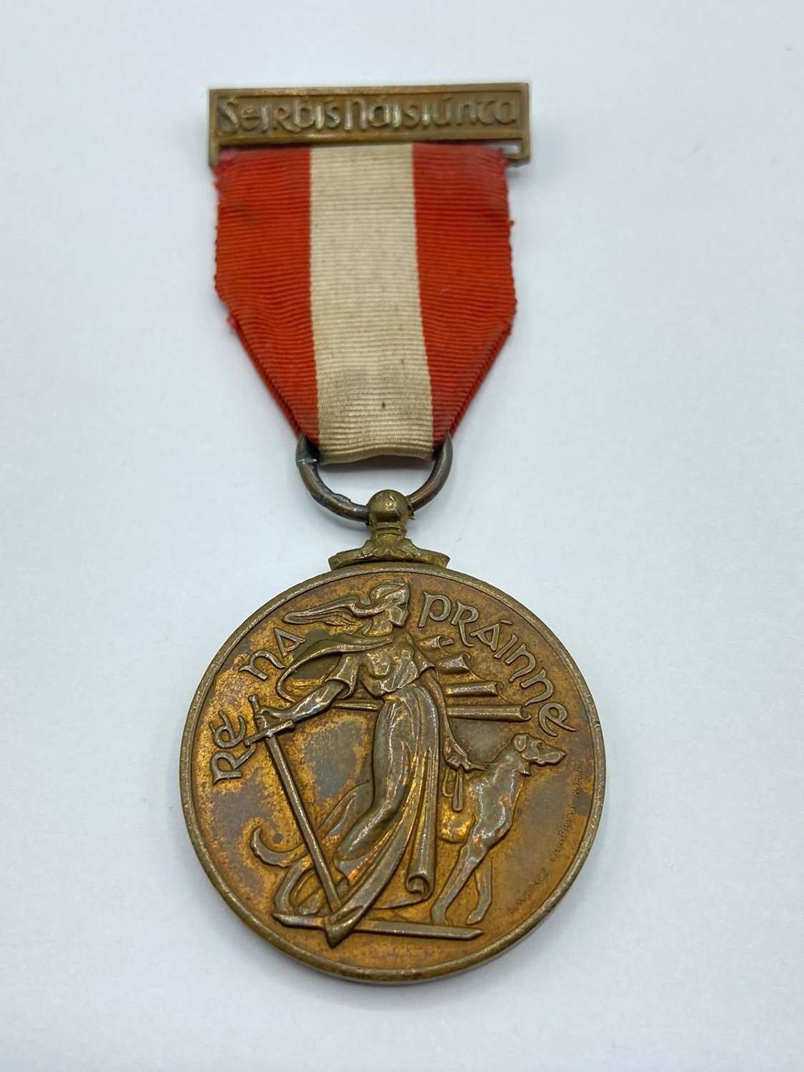WW2 Irish Emergency Service 1939-1946 Wearable Badge Mounted Medal
