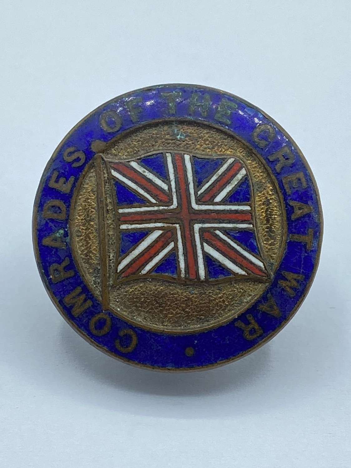WW1 British Comrades Of The Great War Badge No10645 By J R Gaunt