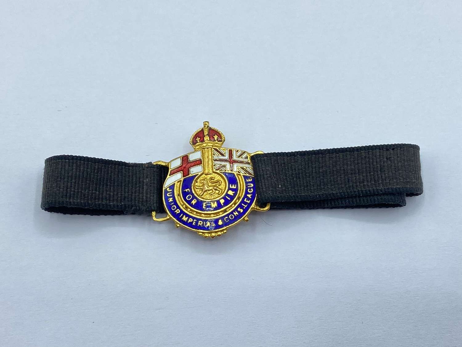 WW1 British Junior Imperial and Constitutional League Wrist Badge