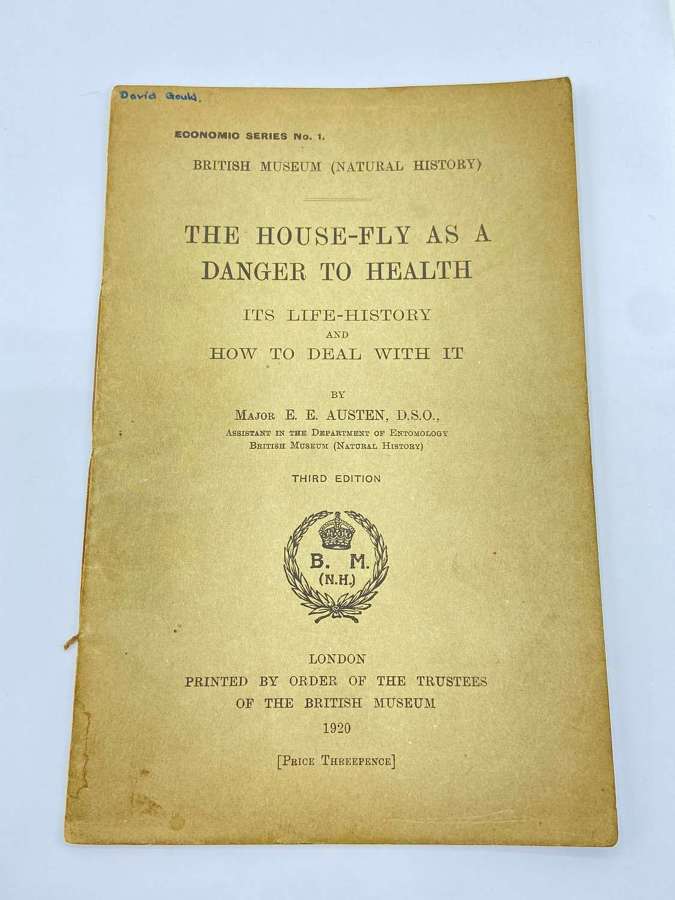 1920 The House Fly As A Danger To Health British Museum Publication