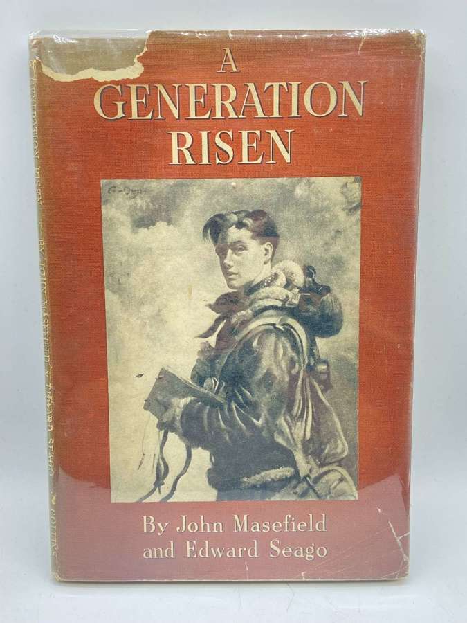WW2 A Generation Risen By John Masefield Illustrator-Edward Seago 1942