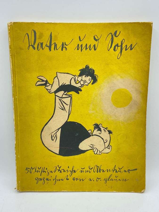 WW2 German Book Titled Farther & Son 50 Pranks & Adventures