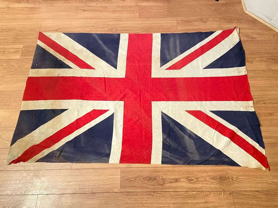 WW2 British Army & Civilian Printed Union Jack Flag 173cm X 114cm