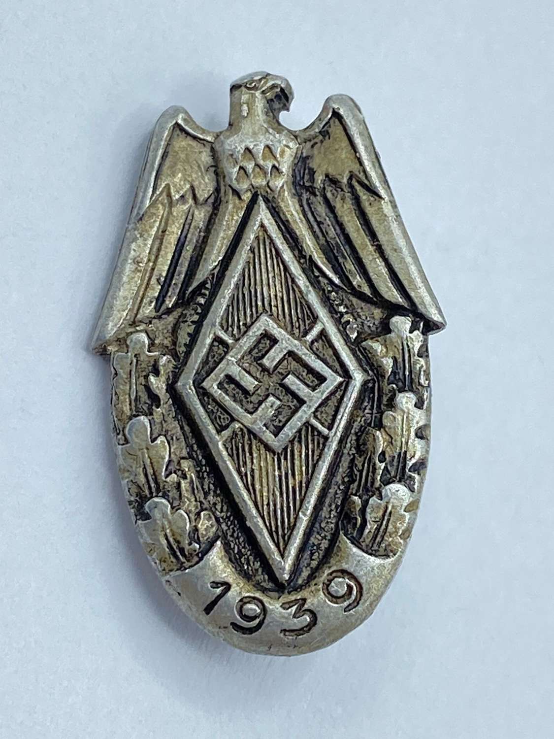WW2 German Hitler Youth HJ 1939 Event Day Badge