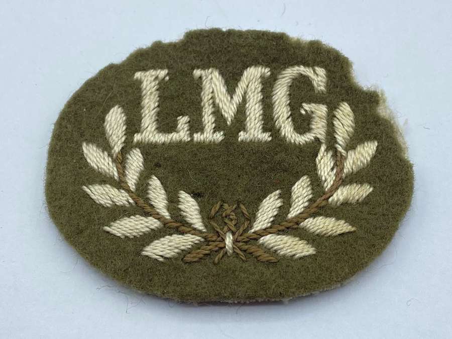 WW2 British Army Trade Badge for Light Machine Gun Qualification