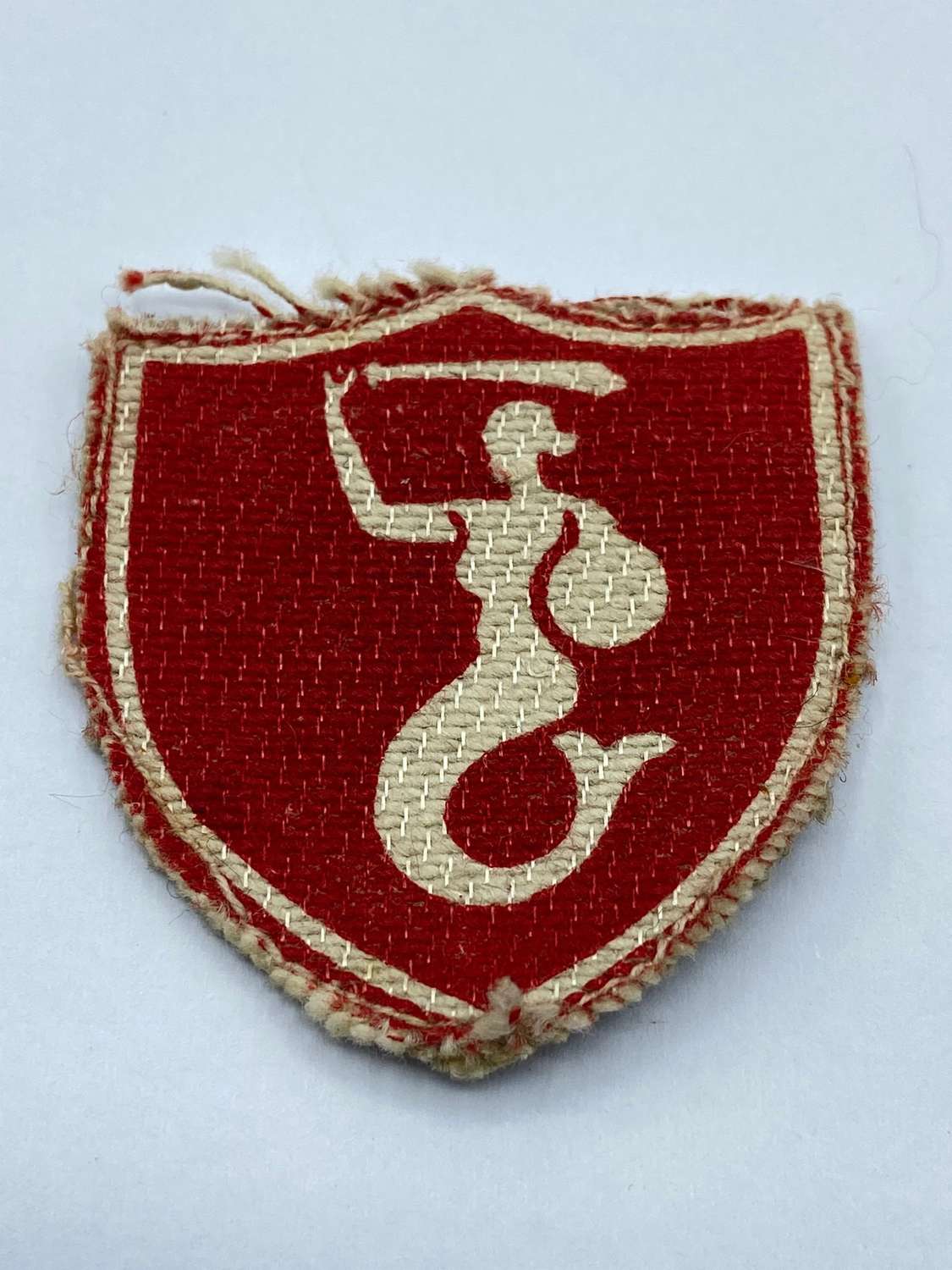 WW2 Polish 2nd Corps Maid Of Warsaw General Anders Printed Patch