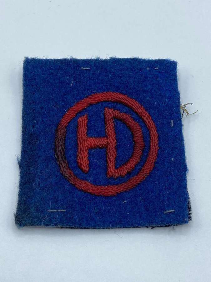 WW2 Embroidered 51st Highlanders Division Formation Sign Patch
