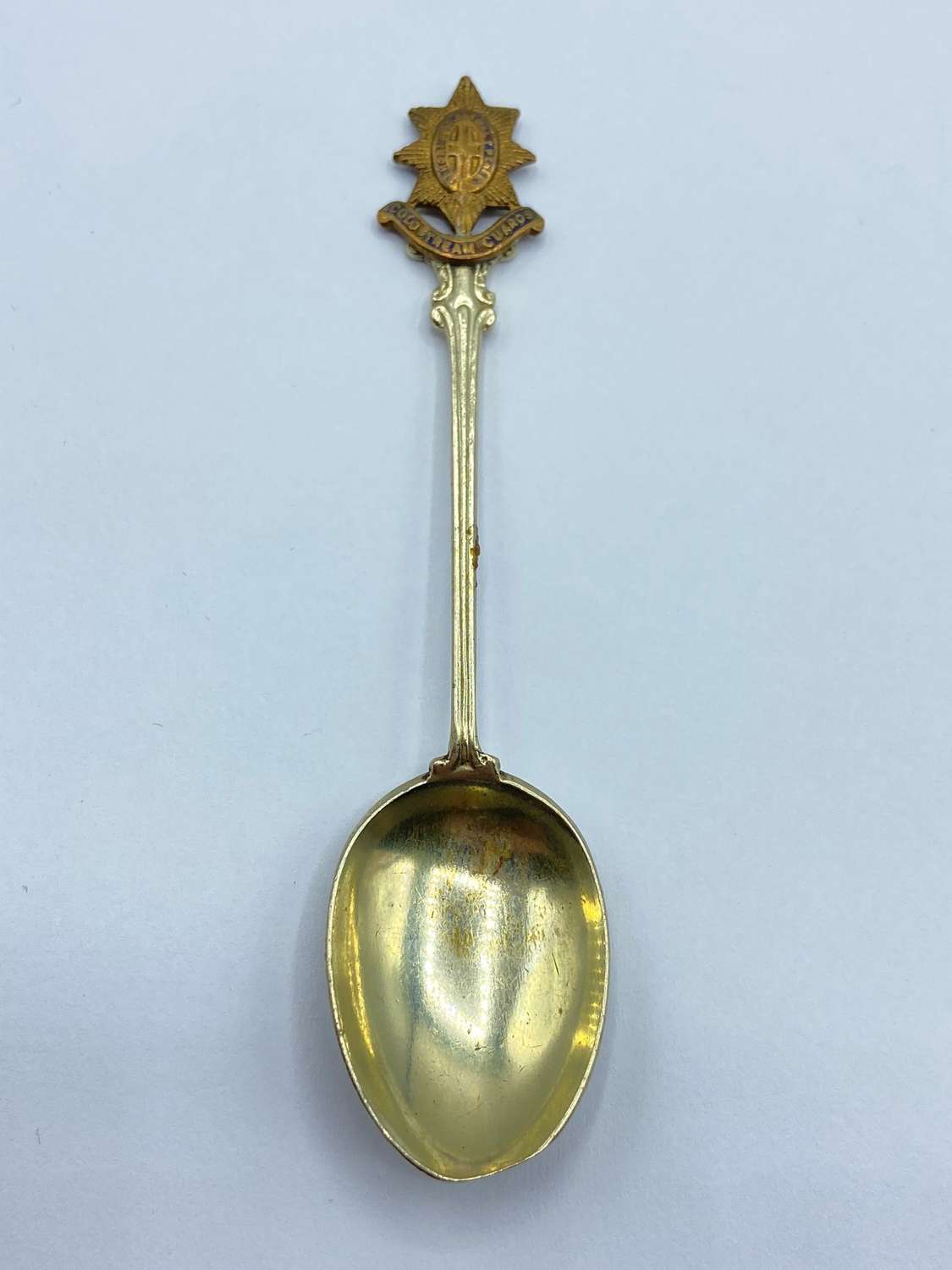 WW1 British Coldstream Guards Regimental Sweetheart Souvenir Spoon