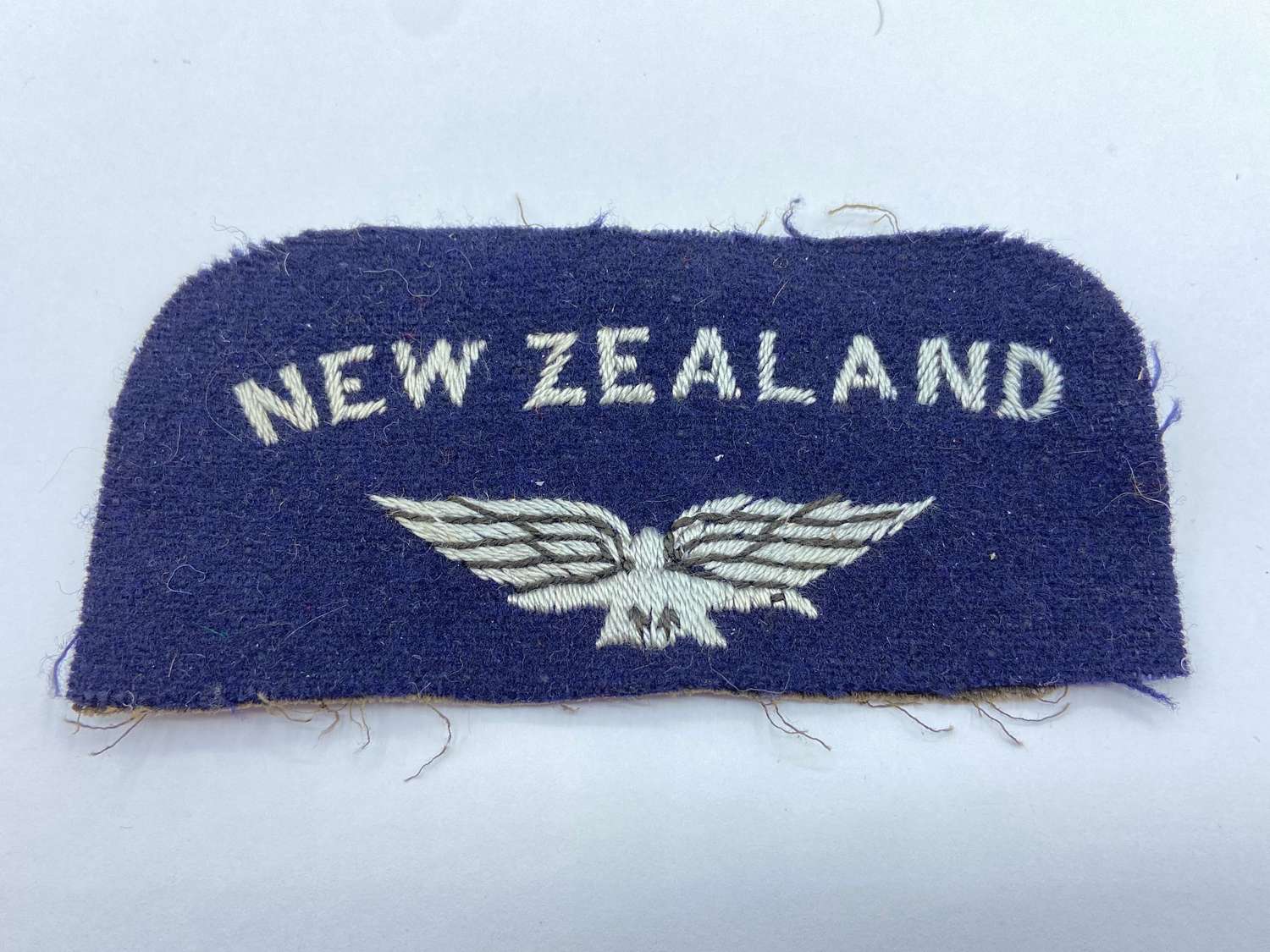 WW2 Royal Air Force (RAF) New Zealand Volunteer Shoulder Title