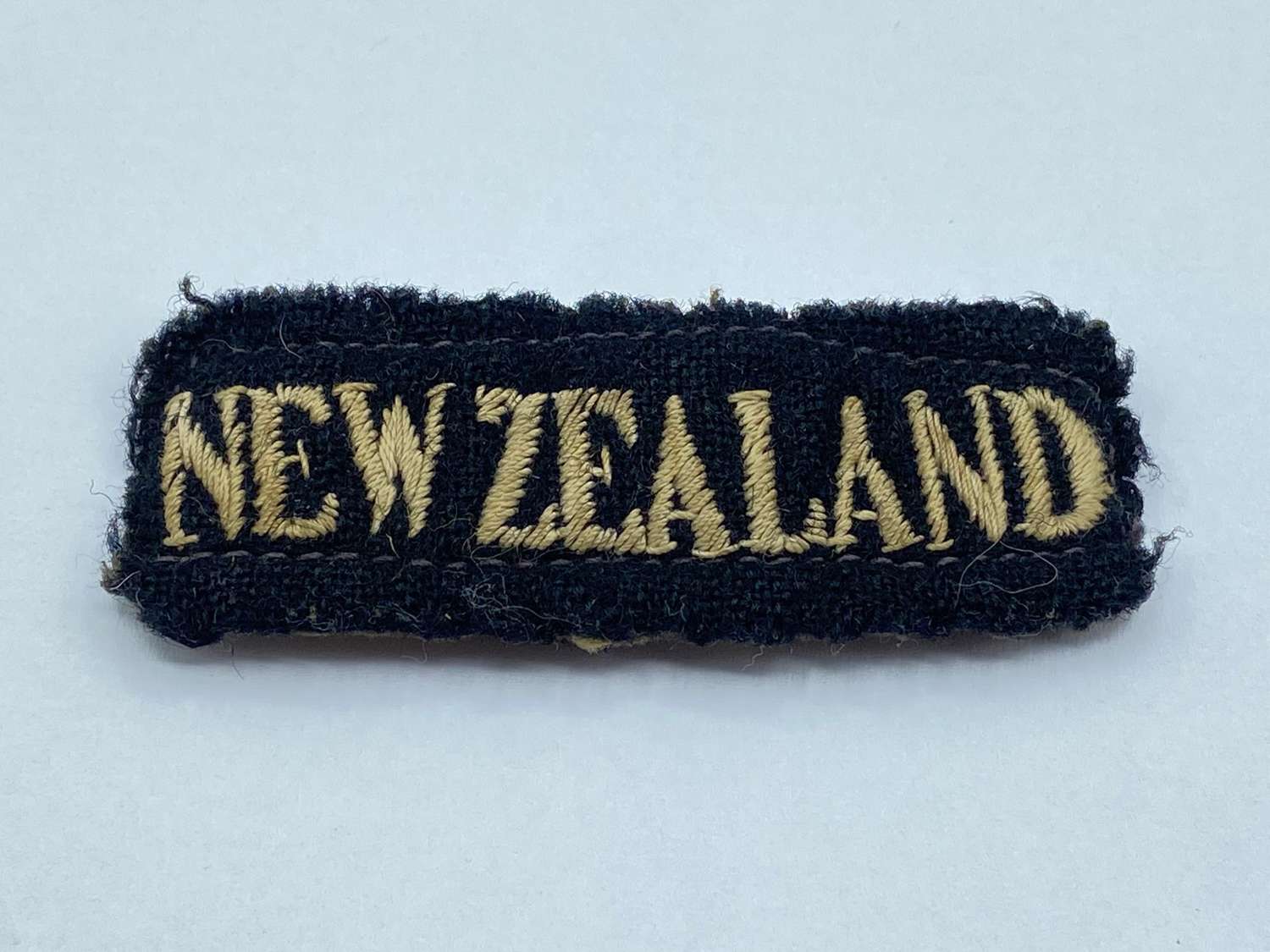 WW2 Royal Air Force (RAF) New Zealand Slip On Shoulder Title