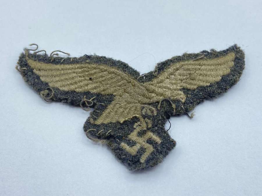 WW2 German Luftwaffe M43 Cap Eagle Insignia