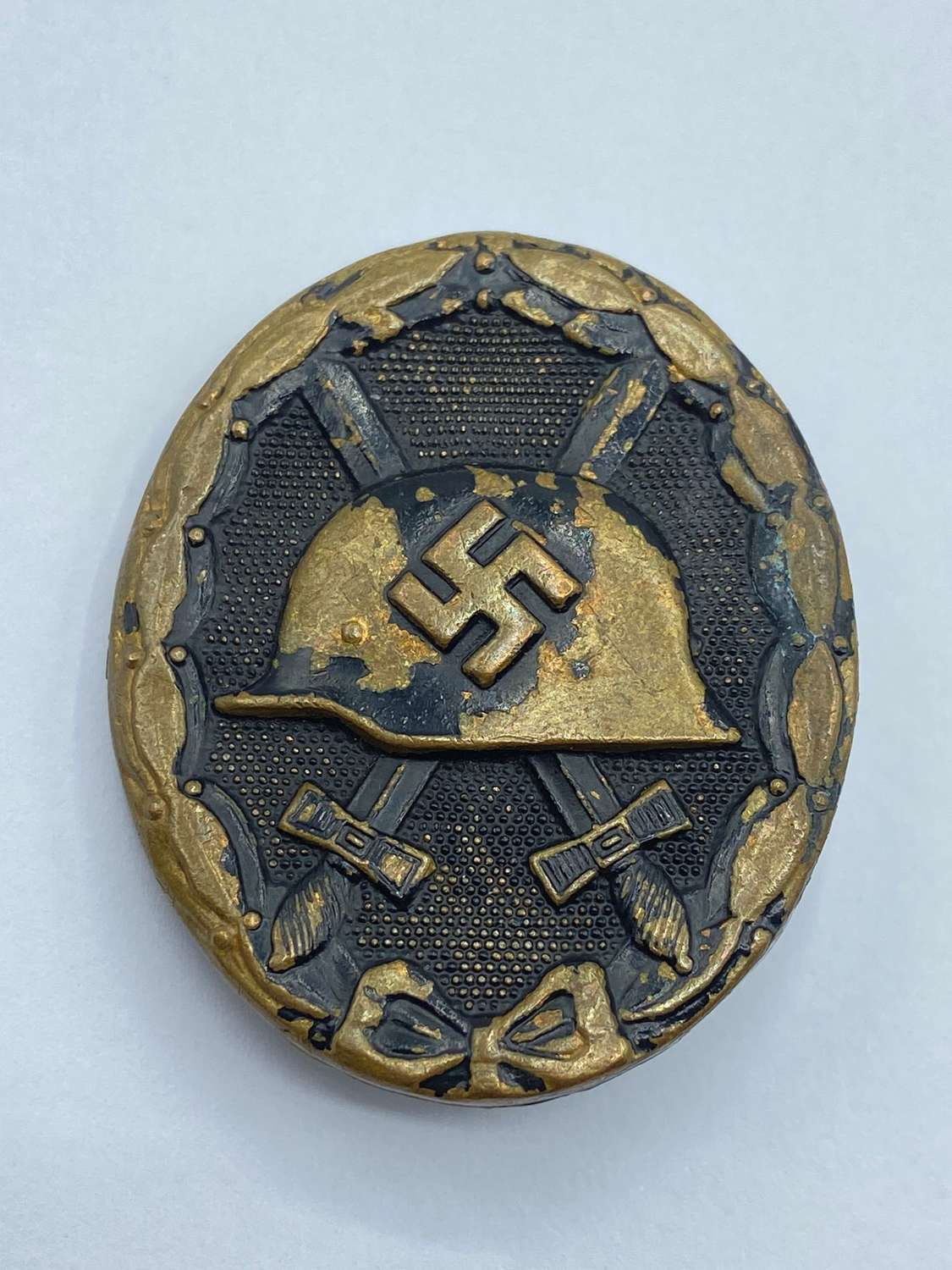 WW2 German Verwundetenabzeichen Bronze Wound Badge