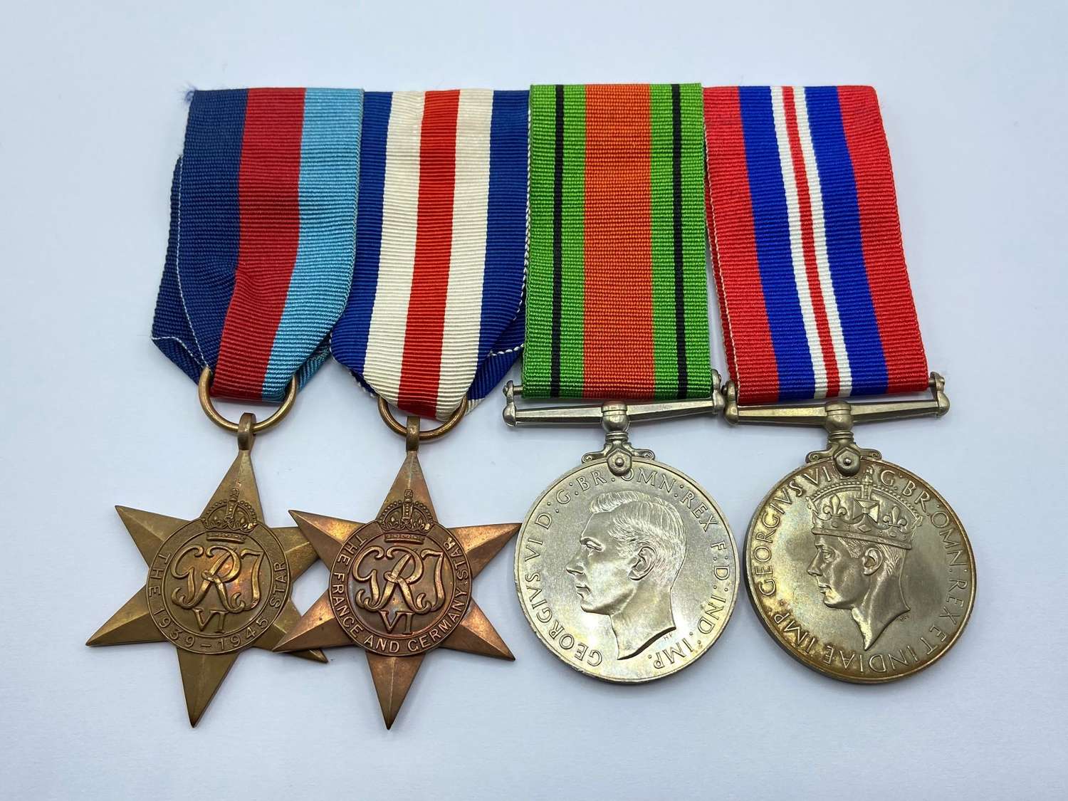 WW2 British Army RAF Navy Full Sized Medal Bar