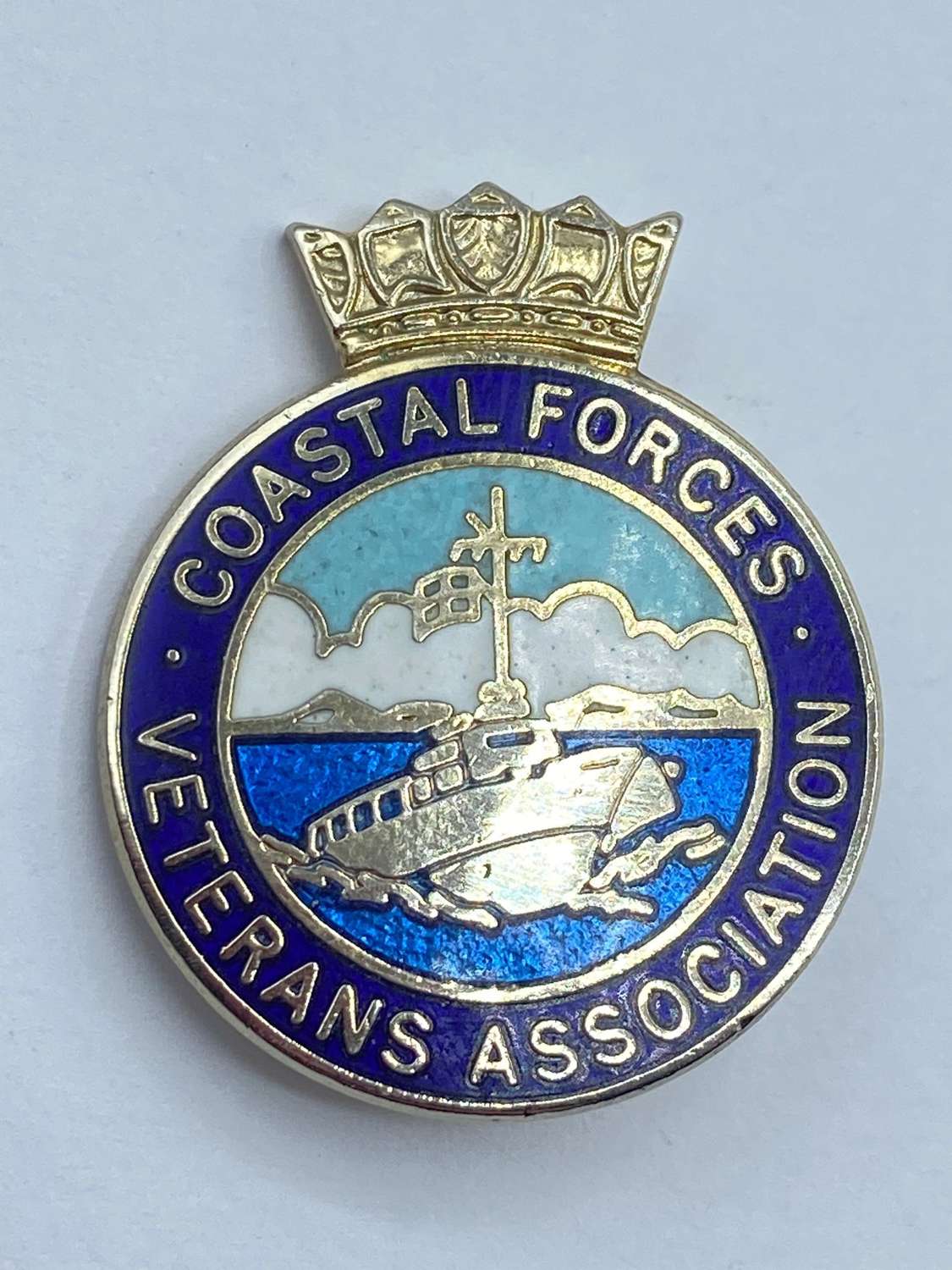 Post WW2 British Coastal Forces Veterans Association Membership Badge