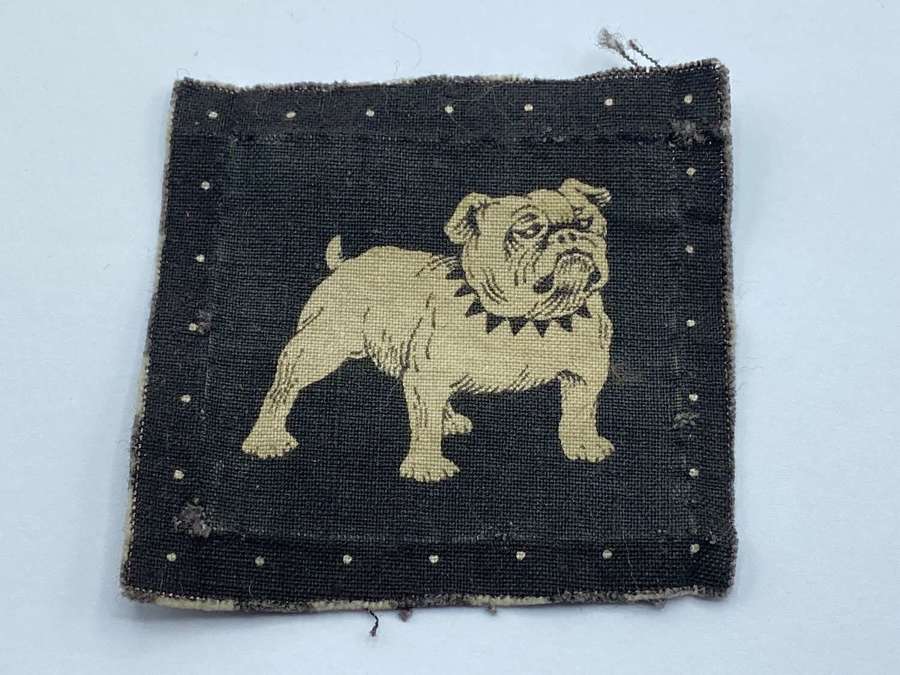 WW2 Eastern Command British Army District Cloth Formation Sign Patch