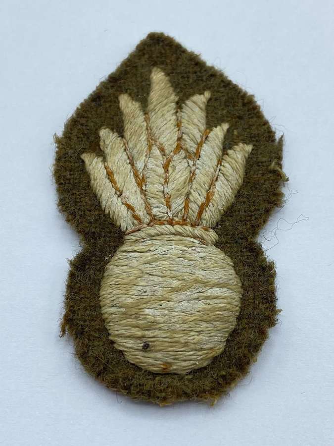 WW2 Period British Royal Engineers Senior NCO Sleeve Badge Patch